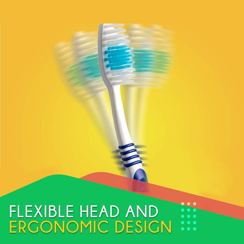 Bulk Toothbrushes 25 Pack | Individually Wrapped Travel Toothbrush Set for Adults & Kids | Made with a Medium-Soft Large Brush Head | BPA-Free & D...