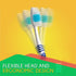 Bulk Toothbrushes 25 Pack | Individually Wrapped Travel Toothbrush Set for Adults & Kids | Made with a Medium-Soft Large Brush Head | BPA-Free & D...