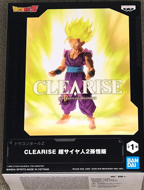 DRAGON BALL Z CLEARISE SUPER SAIYAN 2 SON GOHAN...