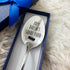 Joey Doesn't Share Food Funny Engraved Stainless Steel spoon,Best dessert coffee spoon,Best Friends TV Show Fans gift,for Women,Men,Kid,Sister,Par...