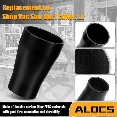 Table Saw Vacuum Adapter for Dewalt DWE7491RS - Dewalt Dust Collector Adapter Suitable for Connecting 2 1/2 "Table Saw Outlet Connected to 1 7/8" ...