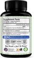 PQQ Supplement Veggie Capsules (Pyrroloquinoline Quinone), 99,7%+ Highly Purified - Promotes Mitochondrial Biogenesis, Energy Optimizer, Heart Hea...