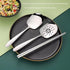 X-Large Serving Spoons Set, 9.8 Inch Slotted Spoon and Serving Spoon, 18/8 Stainless Steel Cooking Spoon, Mixing Spoon, Buffet Serving Utensils, P...