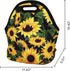 Violet Mist Neoprene Lunch Bag Insulated Reusable Sunflower Lunch Box Floral Lunch Bag Lunch Bags Tote Thermal Lunchbags Lightweight Food Handbags...