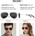 BOTPOV Aviator Sunglasses for Men Women Polarized UV400 Protection Mirrored Lens Metal Frame with Spring Hinges…...