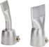 2Pcs Welding Gun Flat Nozzle, Stainless Steel Alloy 20mm Small+40mm Large Tip Welding Gun Nozzle, Hot Air Tourch Gun Soldering Supplies Accessory ...