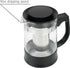 Glass Teapot Tea Kettle with Removable Infuser and Heat Resistance Base for Making and Serving Blooming Tea, Loose Leaf Tea - Capacity is 950ml/32...