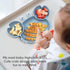 ROCCED Suction Plates for Baby, Silicone Plates with Suction Divided, Baby Spoon Fork Set for Toddler Baby Dishes Kids Utensils-Crab Dusty Blue...