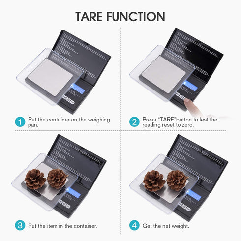 Weigh Gram Scale?Mafiti Digital Pocket Scale,500g by 0.01g,Digital Grams Scale, Food Scale, Jewelry Scale Black, Mini Kitchen Scale 500g(Max 500)...