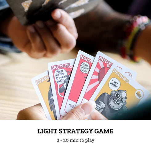 I’m Right You’re Wrong - A Light Strategy Card Game Where Players Battle for The Last Word (2-5 Players)...