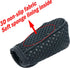 Automatic Transmission Shift Knob Cover Mesh Fabric Thickened Hook and Loop Tapes Type Protective Cover (Black)...