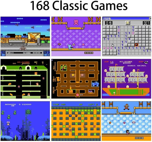 WeLohas Gameboy Case for iPhone X/XS, Retro 168 Classic Games, Anti-Scratch Shockproof Phone Cover for iPhone Red...