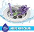 SANI 360° Sani Sticks Drain Cleaner and Deodorizer, Enzyme Pipe Cleaners, Eliminate Odors, Prevent Clogged Drains, Safe for Sinks, Bathtub Drains,...