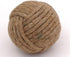 Roorkee Instruments 5pcs 2.5 Inch Rustic Nautical Decorative Spherical Natural Jute Rope Cotton Ball Home Tabletop Décor Vase & Tray Bowl Filler...
