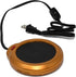 Home-X - Mug Warmer, Multipurpose Heating Pad for Desktop Heated Coffee & Tea or Candle & Wax Warmer, Copper Finish...