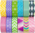 allydrew Washi Tapes Decorative Masking Tapes, Set of 12, ADSET13...
