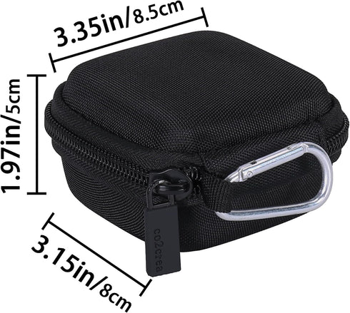 co2CREA Hard Case Replacement for SHOKZ OpenFit Open-Ear True Wireless Bluetooth Headphones, Black...