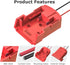 Power Wheels Adapter for Milwaukee, M18 18V Battery Adapter Power Wheels Battery Conversion Kit with Fuse Holder and 3PCS 30Amp Fuses UIInosoo for...