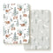 Stretchy Ultra Soft Jersey Knit Fitted Pack and Play Sheets Set 2 Pack, Portable/Mini Crib Sheets Safe and Snug Fitted for Boys and Girls, Cute Be...