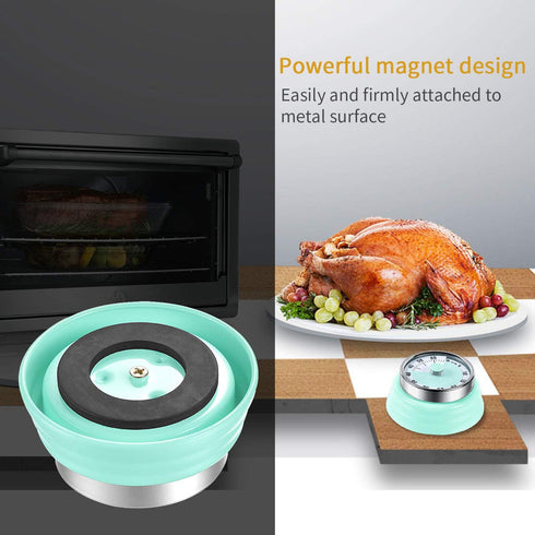 LAOPAO Kitchen Countdown Timer - Magnetic Mechanical Timer, No Battery Required...