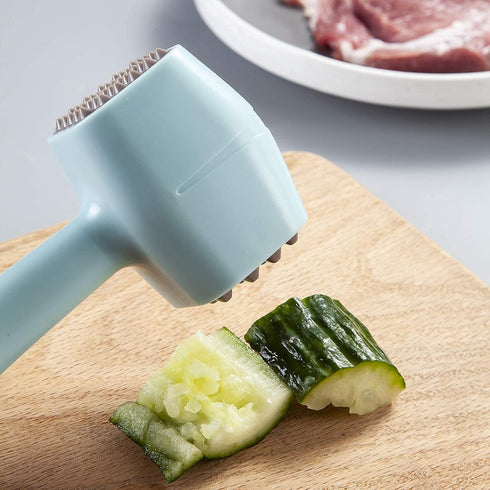 Meat Tenderizer Hammer Mallet With Comfort Grip Rubber Handle, Dual-Sided Meat Pounder For Tenderizing Steak, Beef, Chicken, Lamb, Vegetable, Minc...