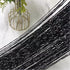 ave split Decorative Door String Curtain Wall Panel Fringe Window Panel Drapes Room Divider Blind Divider Tassel Screen Home 100cm*200cm (black1)...