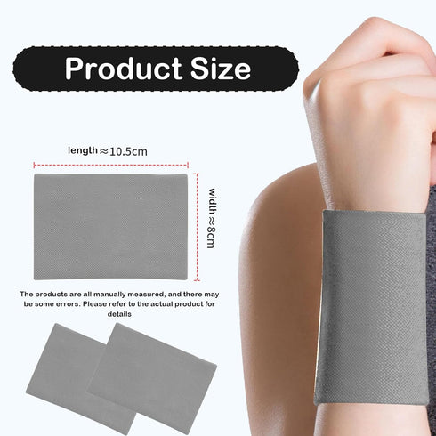 Wrist Compression Sleeve, Soft Wrist Sleeve Support Wrist Bands for Tendonitis, Arthritis, Sprains Pain Relief, Elastic Carpal Tunnel Wrist Protec...