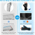 DR. MUSCLE'S Upgraded Hand Ice Pack Glove for Injuries, Wrist Ice Pack Wrap for Carpal Tunnel Relief, More Gel Filling Hot & Cold Therapy Pack for...