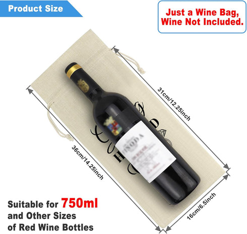 Engagement Wine Gift Bag Wedding Gift for Couple Engagement Gifts for Him Her Mr and Mrs Gift Getting Engaged Gifts Funny Bridal Shower Gift Burla...