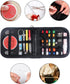 Sewing Kit with 94 Sewing Accessories, Sewing Kit Travel Sewing Accessories for Beginners, Yarn Rolls, Sewing Needles, Yarn, Thimble, Tape Measure...