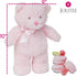 Jolitee My First Bear Stuffed Animal - Pink Teddy Bear for Baby for Newborn, 10"...