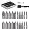 Damaged Screw Extractor Set, 22 PCS Easy Out Stripped Screw Extractor Kit, Chromium-vanadium Steel Broken Screw Remover Set with Magnetic Extensio...