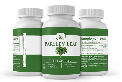PURE ORIGINAL INGREDIENTS Parsley, (100 Capsules) Always Pure, No Additives Or Fillers, Lab Verified...