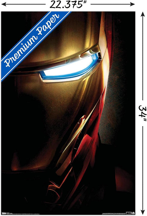Trends International Marvel Iron Man - One Sheet Wall Poster, 22.375" x 34", Premium Unframed Version...