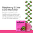 ANIHANA Body Wash Bar with Coconut Oil and Aloe Vera, Moisturizing, Gentle, Soft Skin Care, Paraben Free, Cruelty Free, Refreshing Raspberry & Lim...