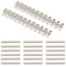 DIANN 20pcs Terminal Block Set 12-Position Dual Row Terminal Strip Screw Terminal Electric Barrier Block for Small Home Projects and Electrical 10...