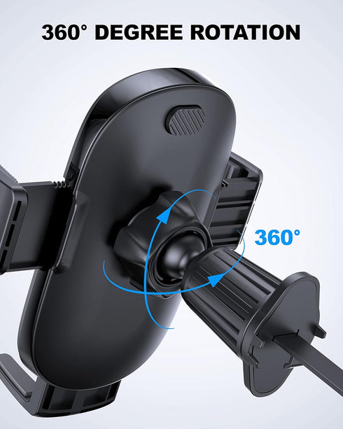 Upgraded Phone Holders for Your Car, Universal Cell Phone Mount Holder, Hands Free Automobile Mobile Phone Stand, 360° Adjustable Air Vent Cradles...