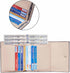 Travelambo RFID Blocking Small Mini Compact Wallet Coin Pouch Holder Trifold Credit Card Holder Pocket Purse for Women (Napa Sand)...