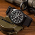 Infantry Men's Wrist Watch, Field Military Watches for Men Analog, Black Tactical Outdoor Sport Work Wristwatch, Waterproof Date Day 12/24 Hour wi...