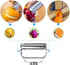 Sunkuka Julienne Peeler Stainless Steel Cutter Slicer with Cleaning Brush Pro for Carrot Potato Melon Gadget Vegetable Fruit...