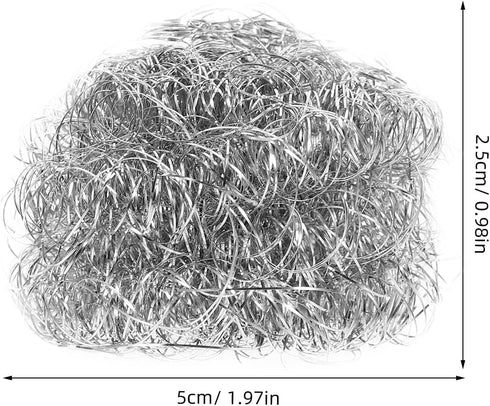 4pcs Wire Ball Pot Brush Stainless Steel, Reusable Cleaning Brush for Kitchen Cleaning Pots and Bowls, Wire Brush for Cleaning Dishes, Pans, Pots,...