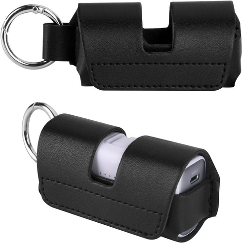 Holder Case Compatible with Anker 621 Nano Power Bank 5,000mAh Portable Charger 12W 22.5W, Small Microfiber Leather Carrying Case Storage Holder w...