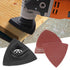 Oscillating Tool Sanding Pads Kit, Finger Triangle Sandpaper for Surface Sanding, Mechanical Maintenance Cleaning, Polishing, Deburring, 82 Pcs...