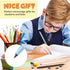 30 Pcs Inkless Pencil Everlasting Reusable Pencil with 30 Nibs Pencil with Eraser Eternal Aesthetic Inkless Pencil for Writing Drawing Home Office...