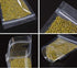 Clear Zipper Stand Up Pouch Bag,100Pcs 7.0x10.2 Heat Sealable Zip Lock Snack Food Tea Packing Pouches (7.0W x 10.2L, 100)...