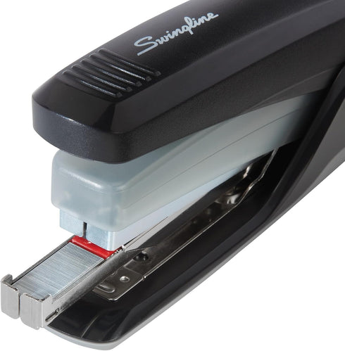 Swingline Stapler, Quick Touch Reduced Effort Stapling, Full Strip, 20 Sheets, Black/Gray (S7064505)...