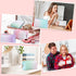 3pcs Travel Makeup Cosmetic Bag,Hotipine Cute Makeup Zipper Pouch Toiletry Bag,Waterproof Large Purse Organizer,Portable Beauty Storage Brush Aest...