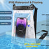 Large Waterproof Phone Pouch Floating, Waterproof Phone Case for iPhone 15 14 Pro Max 13 12 Plus 11 XS XR X Samsung up to 8.5'', IPX8 Water Proof ...