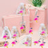 24 Pack Pink Flamingo Keyring Pack Party Favor for Flamingo Lover, Guest Return Gift, Hawaii Themed Party, Baby Shower, Birthday...