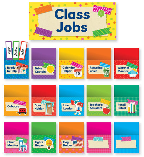 Tape It Up!: Class Jobs Bulletin Board...